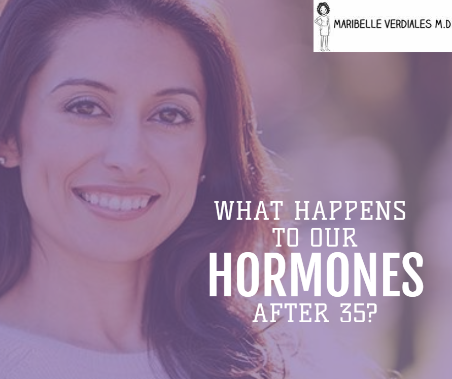 What happens to our hormones after 35?
